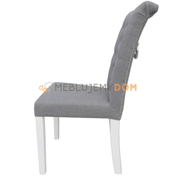 DOLORES chair with thumbtacks and knocker 102 cm