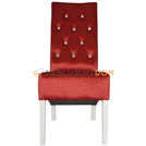 OBLIQUE PIK chair with crystals 107 cm