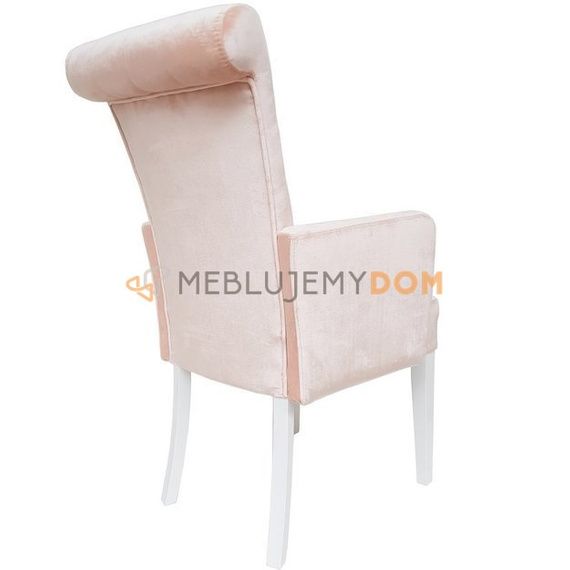 Chair MARCELO with crystals and armrests 100 cm