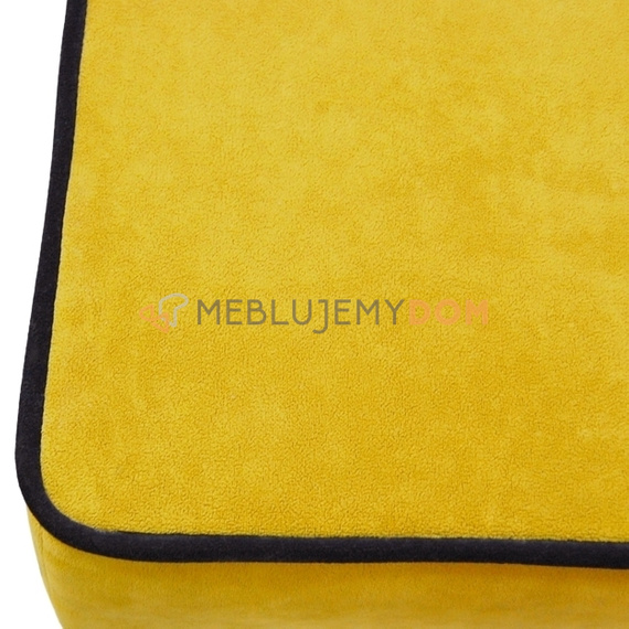 Pouf NARROW with piping 50 x 50 cm