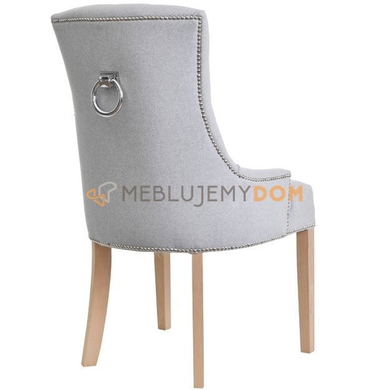 HEIDI chair with thumbtacks and knocker 98 cm