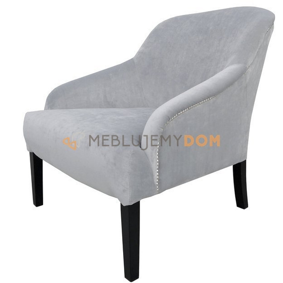 BALTIMORE armchair with thumbtacks 84 cm