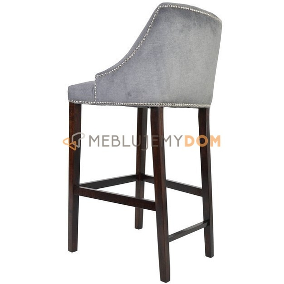 Bar stool DAFFY PIK with thumbtacks 110 cm
