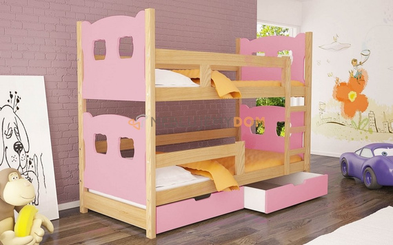 Bunk bed 2-person KEVIN TEDDY BEAR