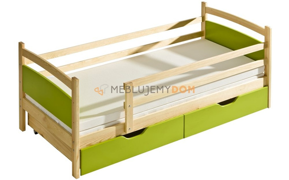 Bed KAREN with drawers and mattress