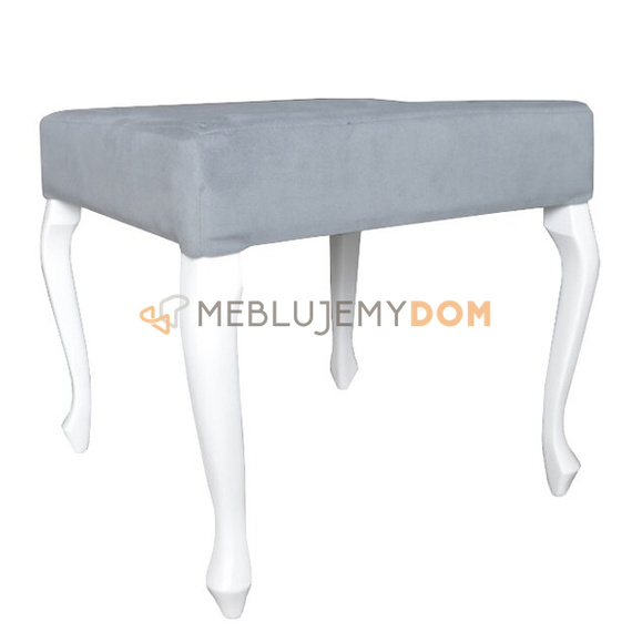 Pouf LUDWIK PIK with colored buttons 50 x 50 cm