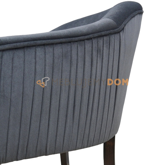 CAPRI armchair with ruffles 81 cm