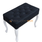 Pouf LUDWIK PIK with buttons and thumbtacks 60 x 35 cm