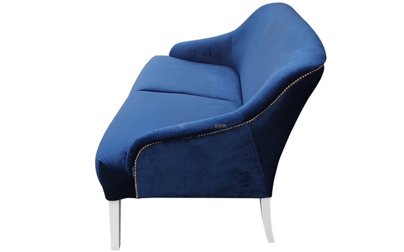 2-seater sofa BALTIMORE with thumbtacks