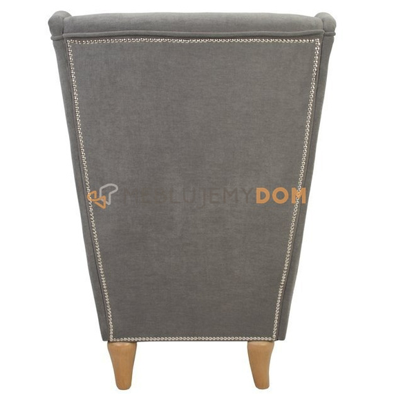 USZAK PIK Square armchair with thumbtacks