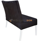 Upholstered bench CINDY PIK with crystals 98 cm