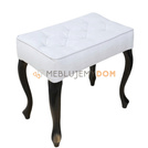 Pouf LUDWIK PIK with piping 50 x 30 cm