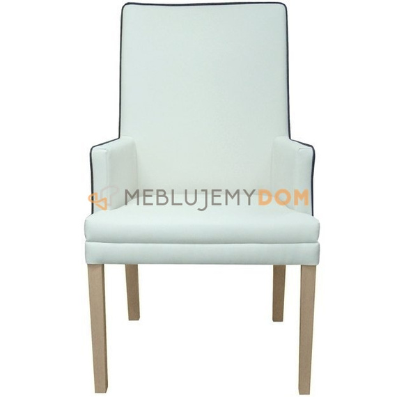 EDGAR MARROW armchair with piping 107 cm