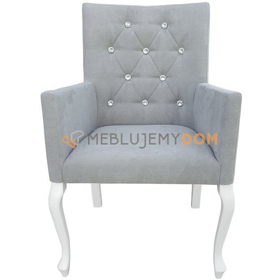 LUDWIK PIK armchair with crystals 98 cm