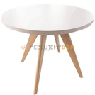 Round table KIRSTEN Veneer Ø 140/100 cm