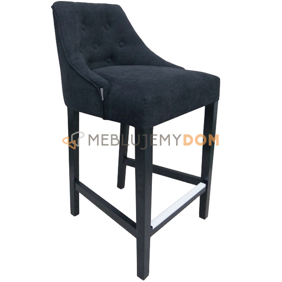 Bar stool DAFFY PIK with piping 100 cm