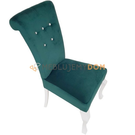 Chair TIZIANO with crystals 100 cm