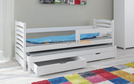 Bed 2-person GILBERT COLOR with a railing