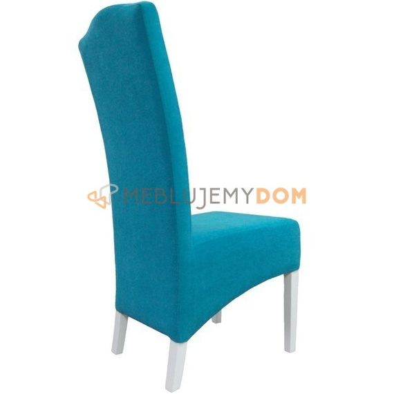 OBLIQUE chair with rounded backrest 110 cm