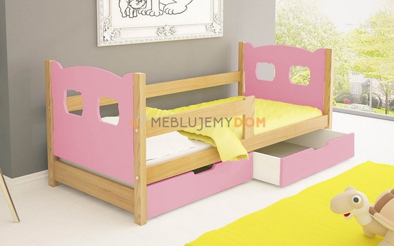 Bed BRIAN TEDDY BEAR with a railing