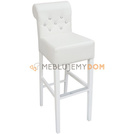 Bar stool SIMPLE PIK with crystals and roller 116 cm