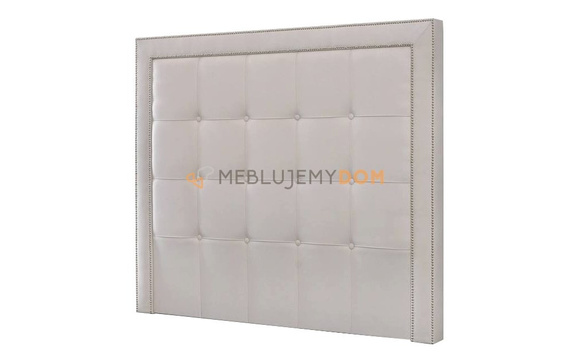 Upholstered headboard CLASSIC PIK with buttons and thumbtacks