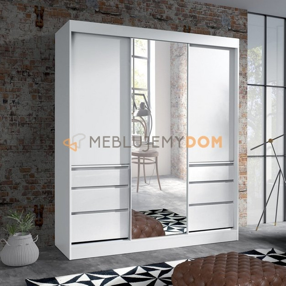 Sliding wardrobe CLARKE 180 cm