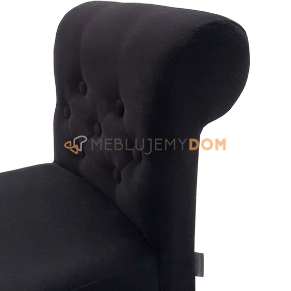 Bar stool SIMPLE PIK with roller, thumbtacks and knocker 106 cm