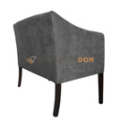 Upholstered bench JUMPY SIMPLE with horizontal stitching 84 cm