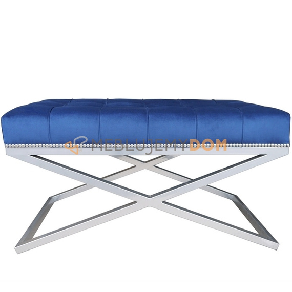Pouf FELIX with thumbtacks 90 x 45 cm