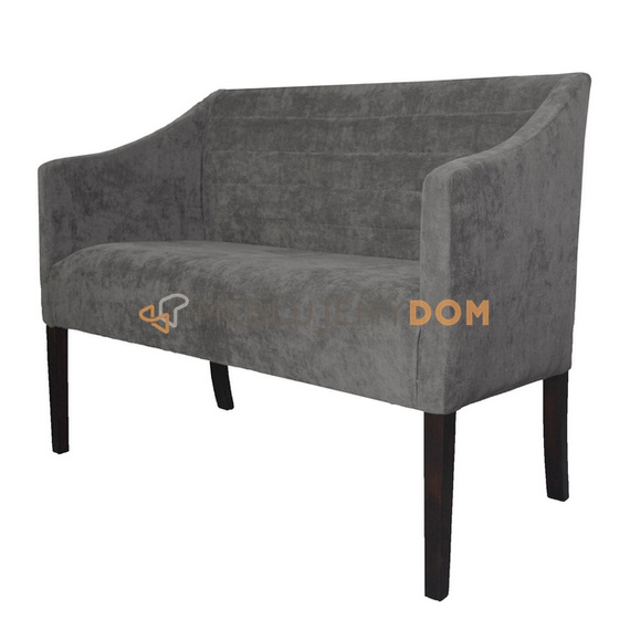 Upholstered bench JUMPY SIMPLE with horizontal stitching 84 cm