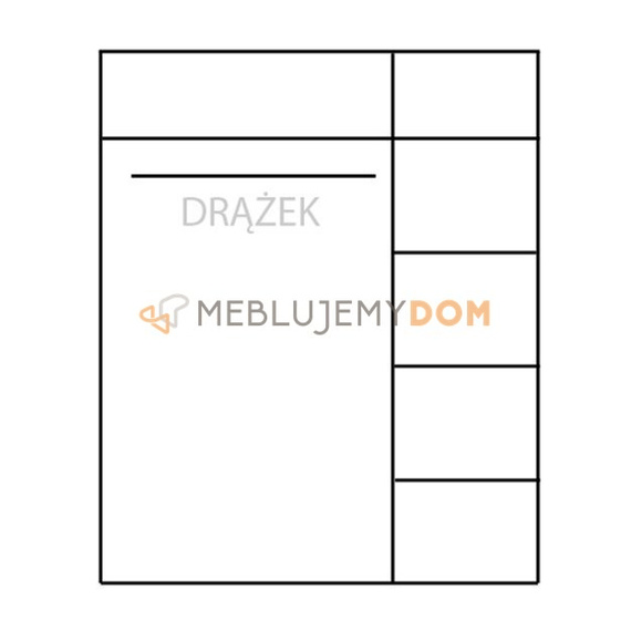 3-door wardrobe LARGO