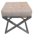 Pouf FELIX 4-PIK Square with buttons 45 x 45 cm