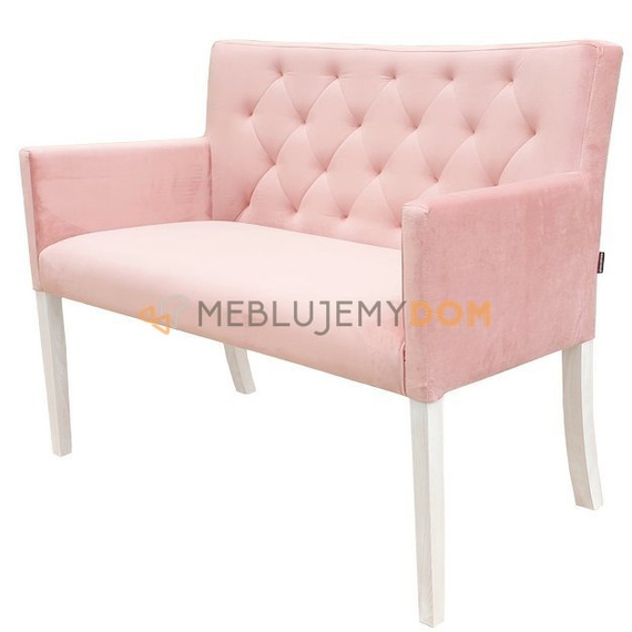 Upholstered bench VICKY PIK 84 cm
