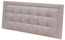 Upholstered headboard CLASSIC PIK with buttons and thumbtacks