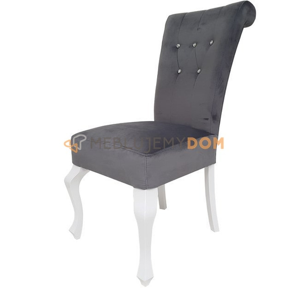 Chair TIZIANO with crystals and knocker 100 cm