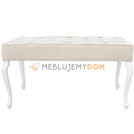 Pouf LUDWIK PIK with piping 90 x 40 cm