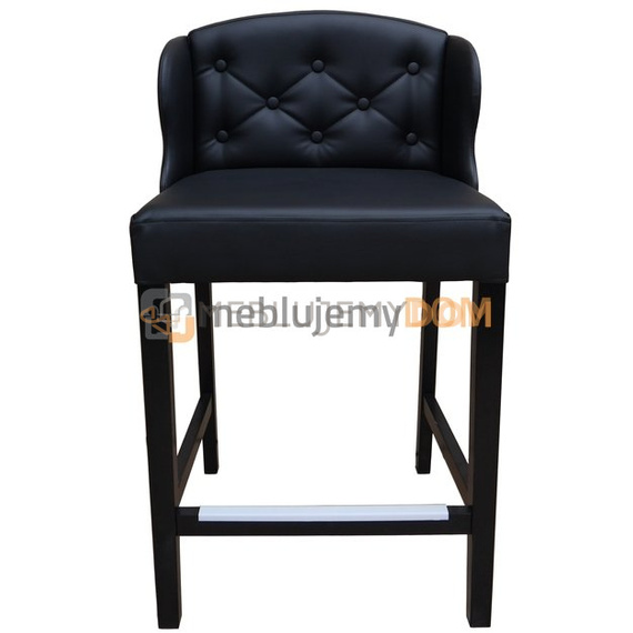 Bar stool USZAK PIK with buttons 107 cm