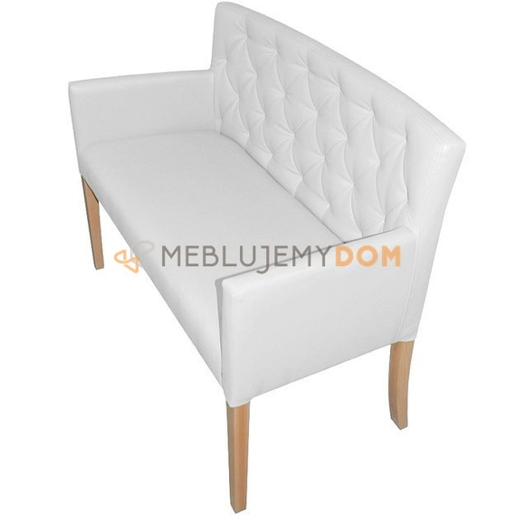 Upholstered bench VICKY PIK 84 cm