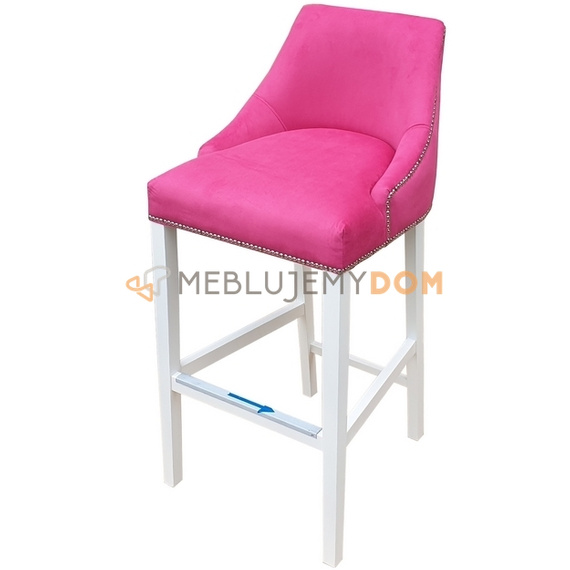 Bar stool DAFFY with thumbtacks 110 cm