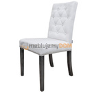 NARROW PIK chair with buttons, thumbtacks and knocker 98 cm