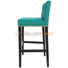 Bar stool NARROW with thumbtacks and knocker 103 cm