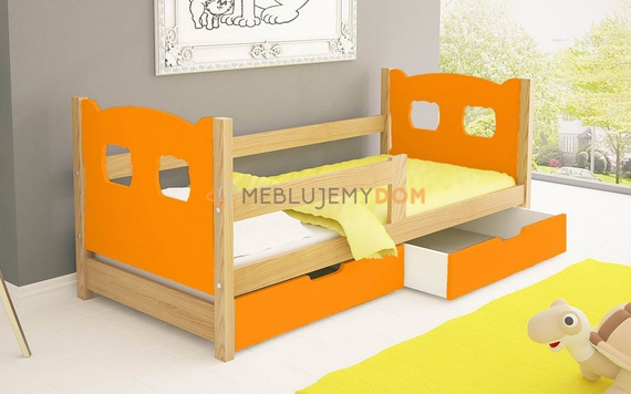 Bed BRIAN TEDDY BEAR with a railing