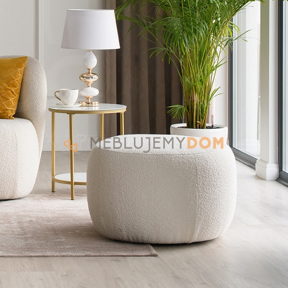 Pouf BOUCLE LIZ 76 x 67 cm