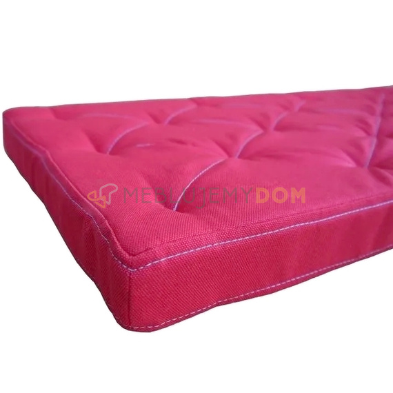 Cushion for seat SOFT PIK with contrasting thread 125 x 42 cm