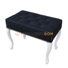 Pouf LUDWIK PIK with buttons and thumbtacks 60 x 35 cm