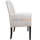 NARROW armchair with a rounded backrest 101 cm