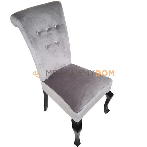 Chair TIZIANO with crystals 100 cm