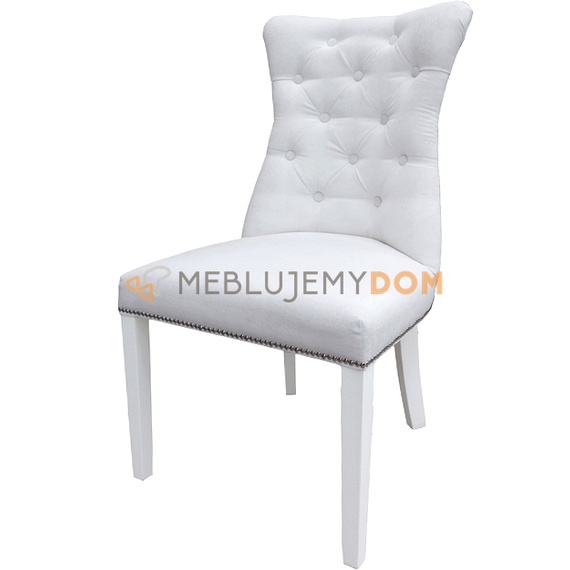AMELIA chair with thumbtacks and knocker 98 cm