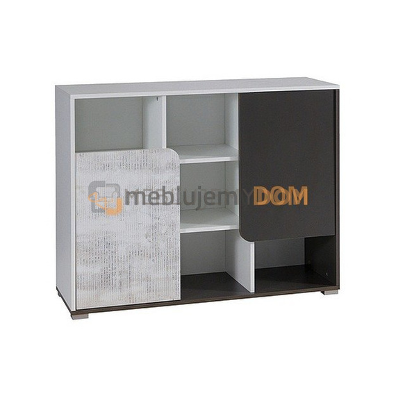 Chest with bookcase PATRICK